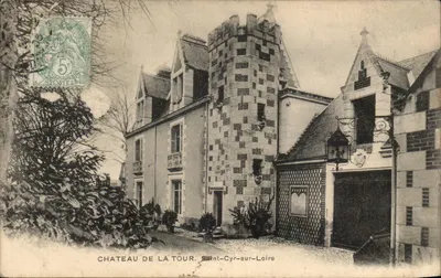 Castelo de La Tour — Saint-Cyr-sur-Loire — editor não visível