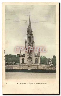 Le Havre — Igreja de Sainte-Adresse — B.J.C. Paris n°31