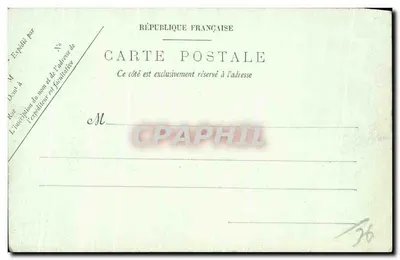 Le Havre — O Jardim do Hôtel-de-Ville — LL. — n° 131 — Verso