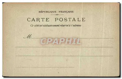 Palacio Bourbon — Presidencia — Tarjeta Foto 23 — Reverso