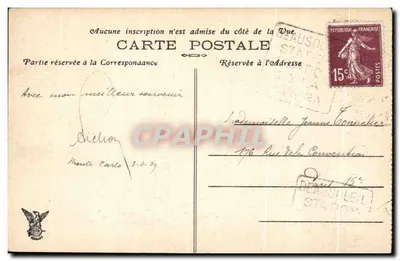 CANNES — Ogólny widok i Esterel — n° 100 — Rewers