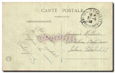 Marseille — Algemene uitzicht van St Rambert en de Catalaans — De brug voor overlast — BR - 1505 — Achterkant
