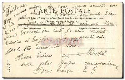 Angers. O Jardim Botânico — L.V.&C. n°266 — Verso