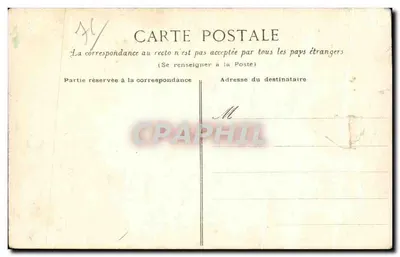 Ste-Adresse — Dans les Falaises — E. J. n° 101 — Achterkant