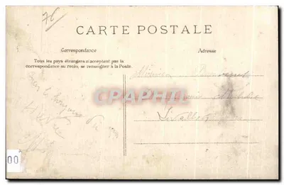 Le Havre — I Rochi di Bavarellets — E. L. D. — Verso