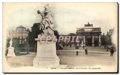 Paris — Mesmo Monumento de Mercier — Edições H. Chambord, Paris