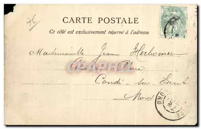 Le Havre — O Porto do Comércio — A Normandia 3633 — Verso
