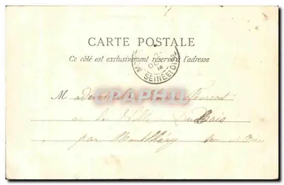 Le Havre — Igreja de São Vicente de Paulo — editor Philippe Bernard, Paris, n°5 — Verso