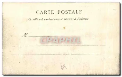 Graville-Sainte-Honorine — La vecchia Abbazia — La C.P.A. Parigi, n° 2556 — Verso