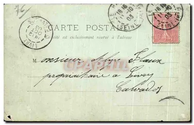 Le Hainne — Vue pittoresque de la Côte — Éditeur : L. L. (imprimé sur la carte) — Rewers