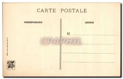 Maurice Quentin de La Tour — Portrait par Perronneau — J. E. Bulloz, Editeur — Verso