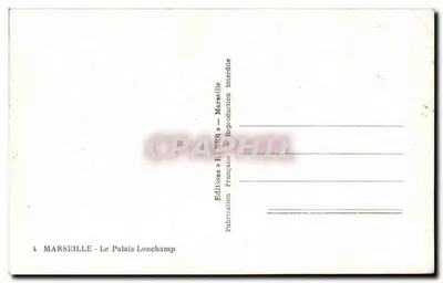 Pałac Longchamp — Marsylia — Wydawnictwo Ryner — Rewers