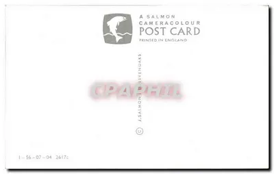 Milford-on-Sea — widok plaży, skał i głównej ulicy — J. Salmon & Co. nr 1-56-07-04 — Rewers
