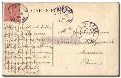 Paris — Boulevard des Invalides — Igreja de São Francisco Xavier — C. L. C. n°505 — Verso