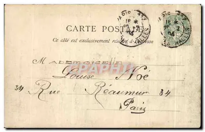 Paryż — Szczelina Elyzeum — Bon Avenir, n°299 — Rewers