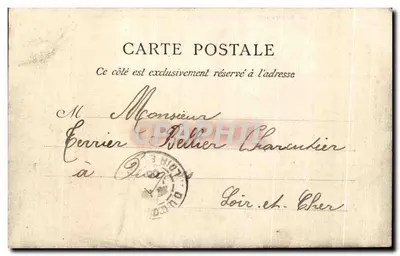 Le Havre — Panorama de los muelles del puerto — Lugar C. F. A. París n°2524 — Reverso