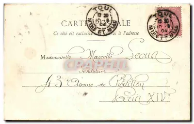 Catedral de Toul — Sorcie das Águas e Chevet — Toul illustré, n°38 — Verso
