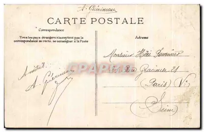 Rambouillet — Os Canais e a Ilha dos Festins — Editor não identificado, n° 47 — Verso
