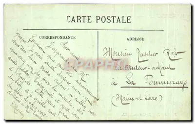Niort — Le Château — LL. Éditeur LL. N° 2 — Verso