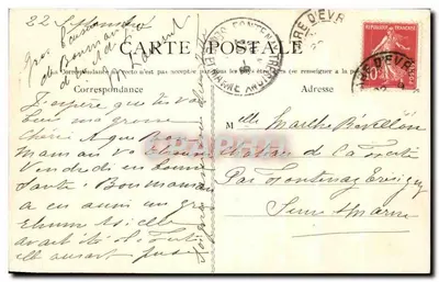 Evreux (Eure) — De Kathedraal, zuidkant — Uitgave Londe Evreux (Eure) n°461 — Achterkant