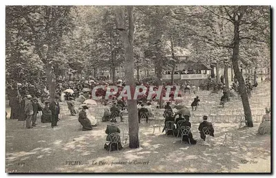 Vichy — O Parque durante o Concerto — ND-Phot