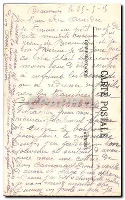 Beauvais — PlacHôtel-de-Ville z Trzema Słupami — LL. nr 450 — Rewers