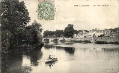Saint-Avertin - As margens do Cher — H. B. - 36