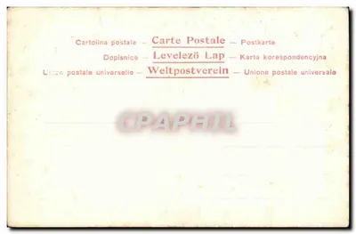 Rzym - Castel S. Angelo — z widokiem na kopułę S. Pietro — Rewers