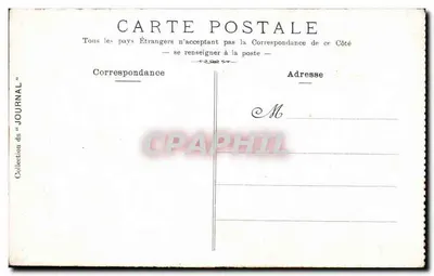 Versalles — Carroza del Sacramento de Napoleón I — Editor no identificado — Reverso