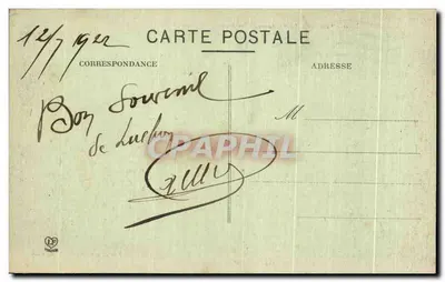 Luchon — Park Kasyna — Centralne Pirenieje (1. seria) — Fot. Labouche Fr. — Toulouse — Rewers