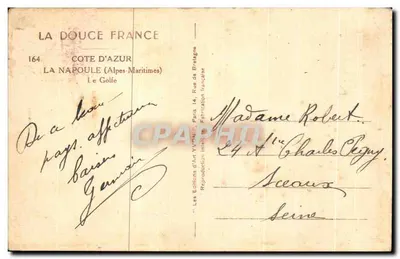 La Napoule — Le Golfe — Wydawnictwo Yvon, n°164 — Rewers