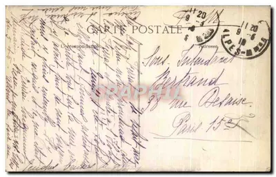 Cap d'Errat — Widok w kierunku Saint-Jean — (B.D.) — Rewers