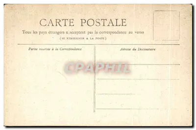 Les Invalides — Paris — Coleção Petit Journal — Verso
