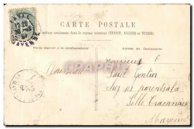 Enfant — portrait encadré de roses et de fleurs — éditeur non visible — Verso
