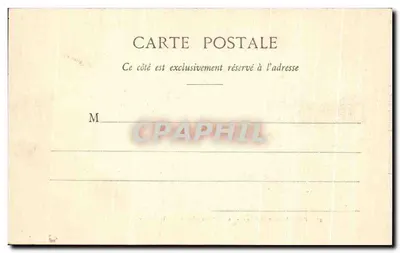 Palácio de Fontainebleau — A Fontaine Bleaud (Jardim Inglês) — Thibault, editores, Fontainebleau-Meaux — Verso