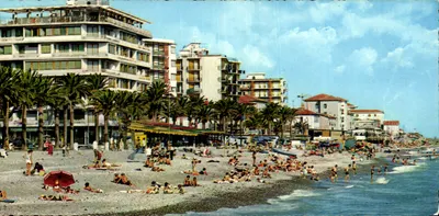 Riviera dei Fiori - VENTIMIGLIA — A praia — Editor Gieffe