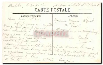 O Casino — Monte-Carlo — L.L. — Verso
