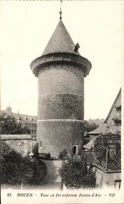 Rouen — Torre onde Joana d'Arc foi presa — ND