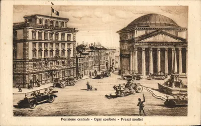 Piazza del Panthéon - Hôtel du Sénat - Albergo del Senato