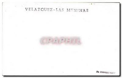 Las Meninas — reprodukcja — Pío Domínguez Ramírez — Rewers