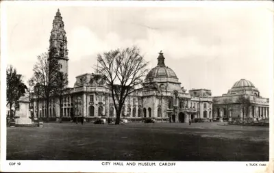 Câmara Municipal e Museu, Cardiff — Uma Carta Tuck, série CDF 10