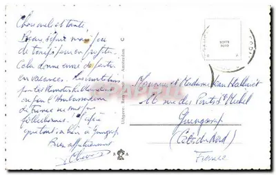 Różne widoki z Haag — Groeten uit Den Haag — wydawca ECHTS FOTO — Rewers