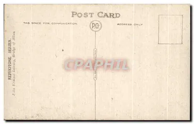 Keir House, Most na Allanie — widok z zamku i ogrodu — seria Réphotoné, John Erskine Library, Most na Allanie — Rewers