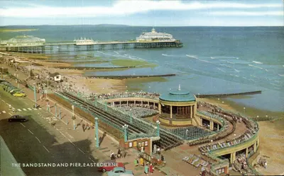 O Bandstand e o Pontão de Eastbourne — Salmon Cameracolour — n° 1-63-05-01