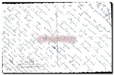 Pałac Letywny — Algieria — wydawca Cap — Rewers