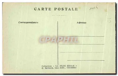 Alphonse de Lamartine — Portret — F. de Migieu, następcy, Chambéry — Rewers