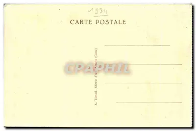 Ostatnie słowa Napoleona I na Wyspie Świętej Heleny — A. Tomasi, wydawca z Ajaccio (Korsyka) — Rewers