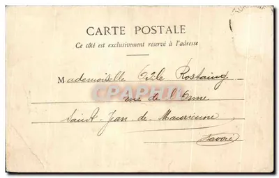 Orchidée — Amour pat ambition — Phototype A. Bercent & Cie, Nancy — Verso