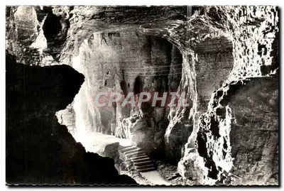 As Grutas de La Balme — Saída das Grutas — Edições Streiff