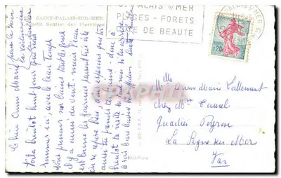 Saint-Palais-sur-Mer — El pequeño Sentier des Pierrières — Réal-Photo — Reverso